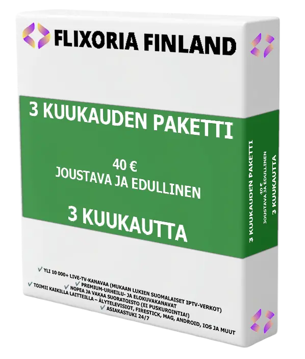 IPTV 3 kuukauden paketti